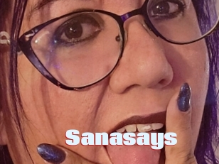 Sanasays
